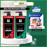  Dầu gội Romano hương nước hoa 900g |HEYCOS 