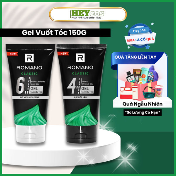  Gel vuốt tóc Romano Classic 150g | HEYCOS 