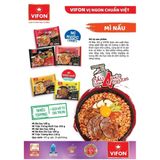  Combo 5 Gói Mì Nấu Mì Trộn Trứng Muối Cay VIFON - 105g/Gói 