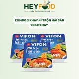  Combo 3 Khay Mì Trộn Hải Sản VIFON 90g/Khay 