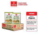  [CHÍNH HÃNG] Thùng 30 Gói Mì Chay Rau Nấm VIFON 65g Vị Ngon Thanh Nhẹ Không Phẩm Màu Tổng Hợp 