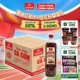  Chai Nước Chấm Cá Cơm VIFON 900ml/Chai - Đậm Đà Trọn Vị 
