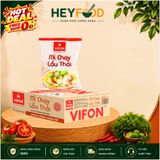  [CHÍNH HÃNG] Thùng 30 Gói Mì Chay Lẩu Thái/ Rau Nấm VIFON - Sợi Mì Giòn Trơn, Thơm Ngon 65g/Gói 