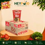  Thùng 24 Ly Mì Bò Vifon 60g/Ly - Mì ly ăn liền tiện lợi 
