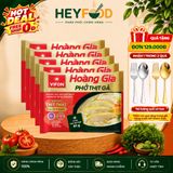  Combo 5 Gói Phở Thịt Gà HOÀNG GIA VIFON 120g/Gói - Có Gói Sốt Thịt Thật 