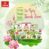  Combo 3 Gói/Combo 5 Gói Phở Chay Rau Nấm VIFON 65g/Gói 