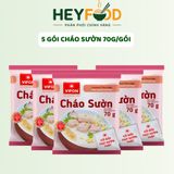  Combo 3 Gói/Combo 5 Gói Cháo Sườn VIFON - Có Gói Thịt Thật 