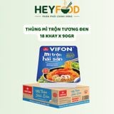  Thùng 18 Khay Mì Trộn Hải Sản VIFON 90g/Khay 