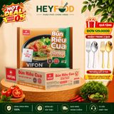  Thùng 30 Gói Bún Riêu Cua VIFON 80g - Có Gói Riêu Cua Thật Sợi Bún Dai Mềm 