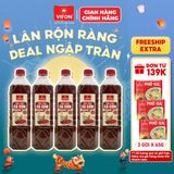  Chai Nước Chấm Cá Cơm VIFON 900ml/Chai - Đậm Đà Trọn Vị 