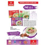  Combo 5 Gói Phở Vifon Ăn Liền 65g Vị Gà - Sợi Dai Nước Dùng Đậm Đà 