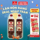  Chai Nước Chấm Cá Cơm VIFON 900ml/Chai - Đậm Đà Trọn Vị 