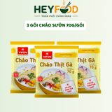  Combo 3 Gói/Combo 5 GóiCháo Thịt Gà VIFON 70g/Gói - Có Gói Thịt Thật 