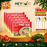  Combo 5 Gói Phở Vifon Ăn Liền 65g Vị Gà - Sợi Dai Nước Dùng Đậm Đà 