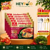  Combo 5 Gói Bánh Đa Cua HOÀNG GIA VIFON 120g/Gói - Riêu Cua Thật 