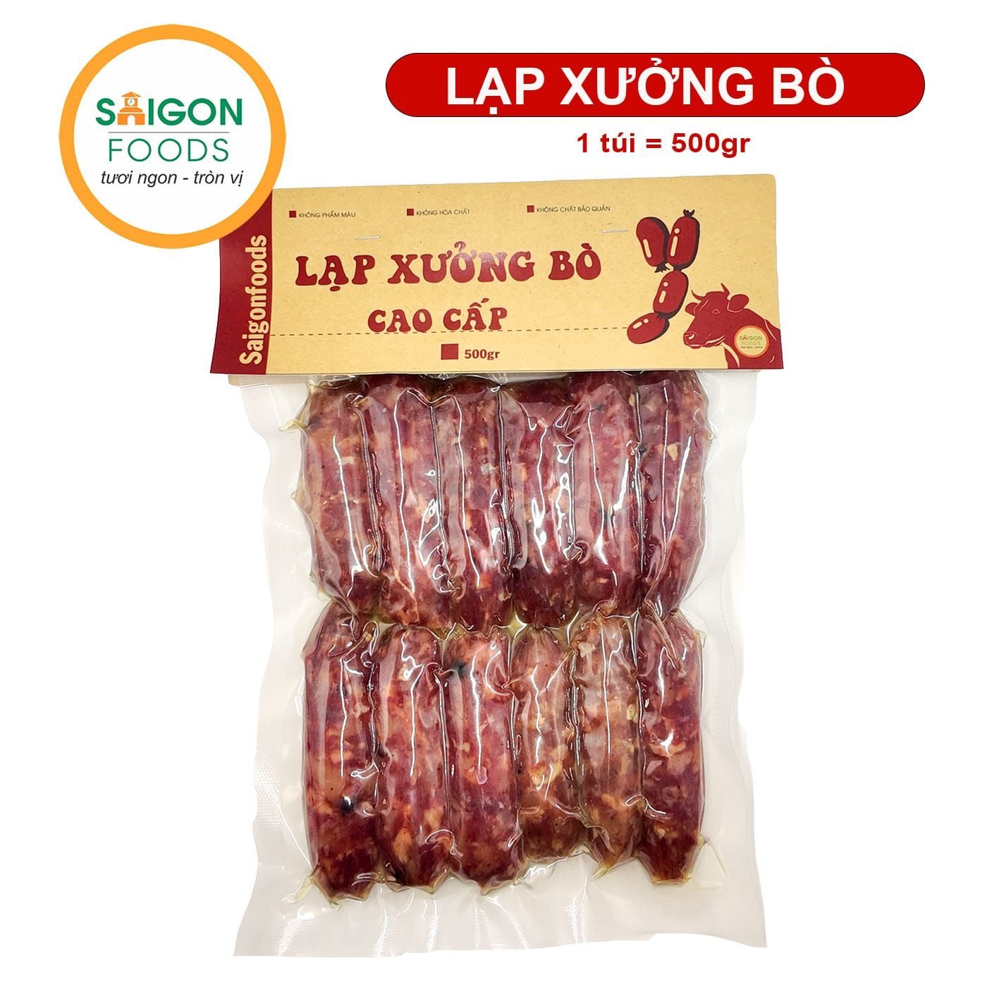  Lạp xưởng bò sấy dẻo 