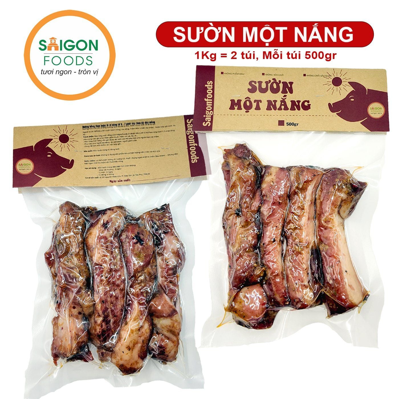  Sườn một nắng - [Giao hàng toàn quốc] 