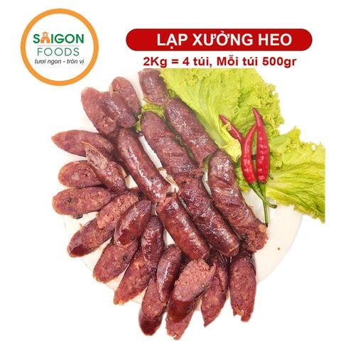  .Lạp xưởng heo sấy dẻo Saigon Foods (Sỉ & Lẻ) - [Giao hàng toàn quốc] 
