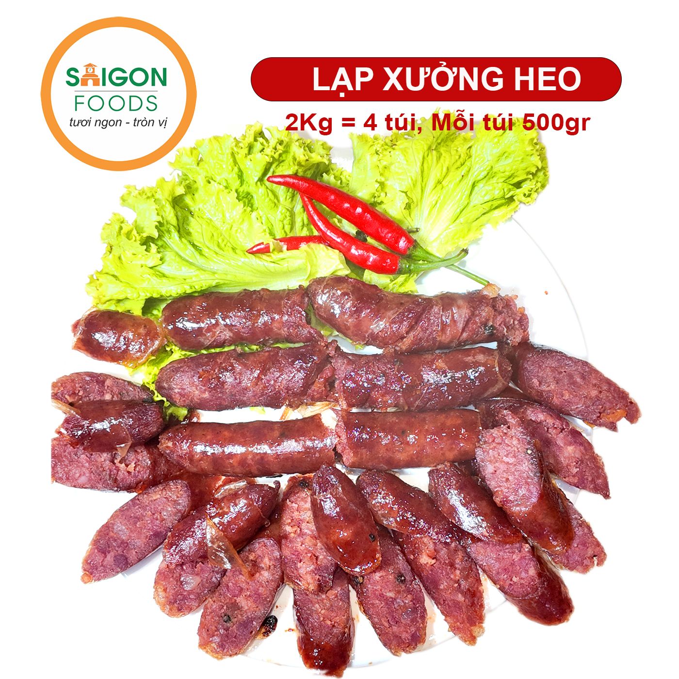  .Lạp xưởng heo sấy dẻo Saigon Foods (Sỉ & Lẻ) - [Giao hàng toàn quốc] 