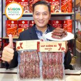  Lạp xưởng bò sấy dẻo. 