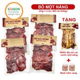  Thịt Khô Bò một nắng (Sỉ & Lẻ) - Tặng kèm muối kiến vàng - [Giao hàng toàn quốc] 