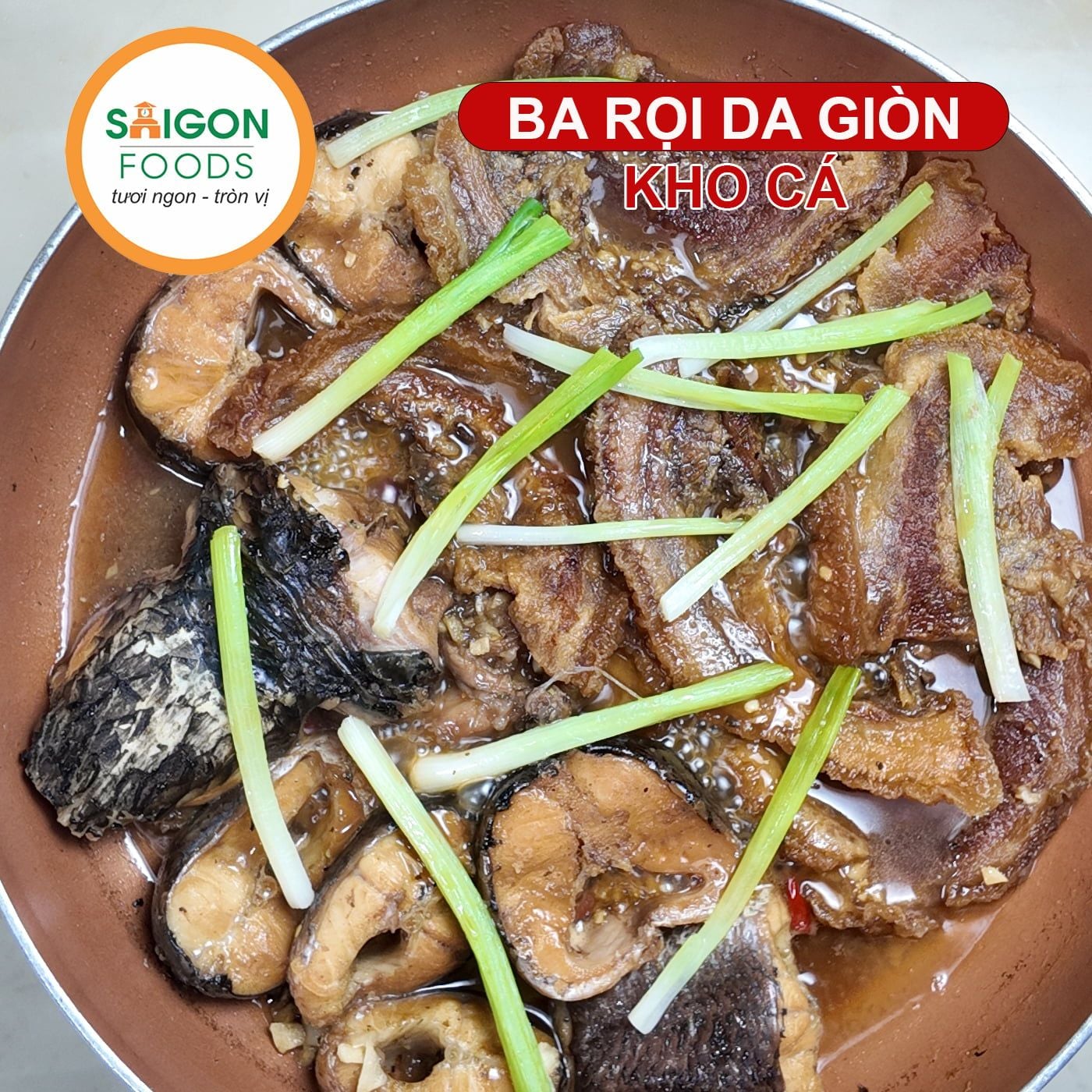  Ba rọi da giòn - Sốt 4 vị 