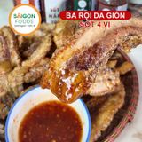  Ba rọi da giòn - Sốt 4 vị 