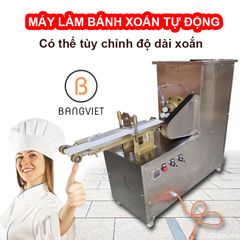 Máy làm bánh quẩy xoắn thương mại tự động kiểu mới