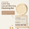 Some By Mi Xà phòng rửa mặt đậu nành LACTO SOY low pH morning cleansing bar 90g
