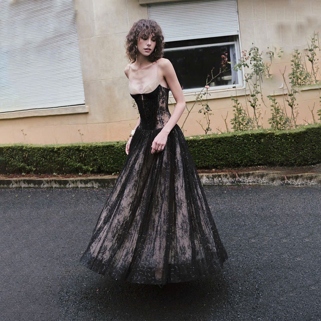 Black Glimpse Dress