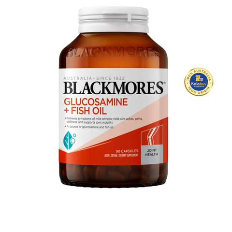 Viên uống bổ xương khớp Blackmores Glucosamine + Fish Oil 90 viên