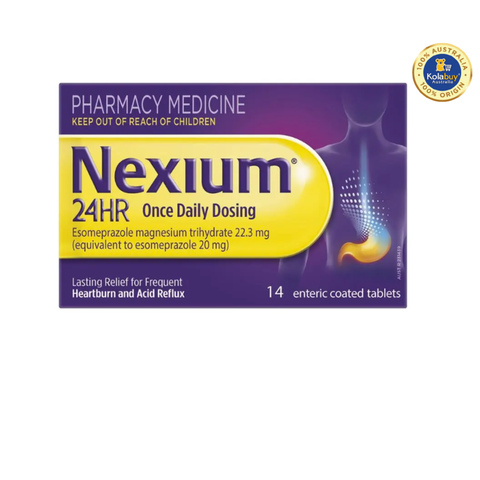 Thuốc trị đau dạ dày Nexium 24hr 20mg 14 viên