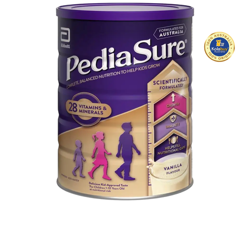 Sữa bột PediaSure Úc vị vani 850g cho bé 1-10 tuổi