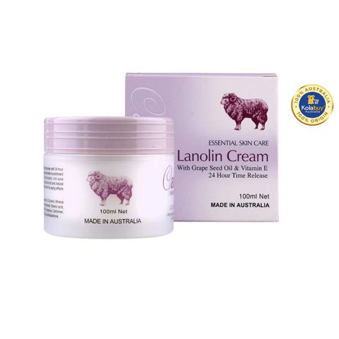 Kem dưỡng da Mỡ cừu tím Careline Lanolin Cream 100ml