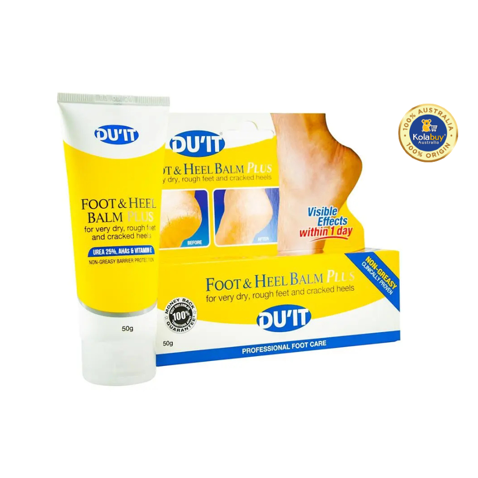 Kem bôi chân và trị nứt gót chân DU'IT Foot & Heel Balm Plus 50g