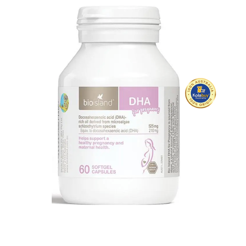 Viên uống DHA bầu Úc Bio Island DHA for Pregnancy 60 viên
