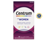Viên uống Vitamin Tổng Hợp Cho Phụ Nữ Centrum For Women 90 viên