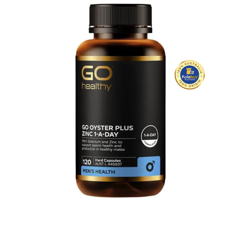 Viên uống Tinh chất Hàu GO Healthy Oyster Plus Zinc 1-A-Day 120 Viên