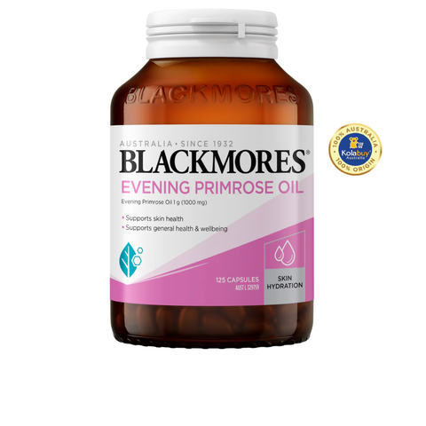 Viên uống Tinh dầu Hoa anh thảo Blackmores Evening Primrose Oil Skin Health 125 viên