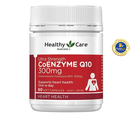 Viên uống bổ tim Healthy Care CoQ10 300mg 60 viên