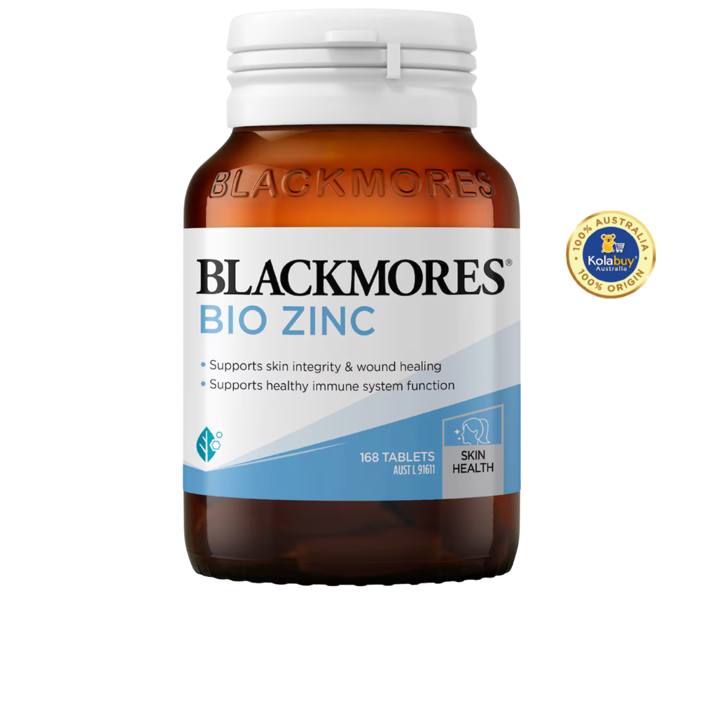 Viên uống bổ sung kẽm Blackmores Bio Zinc 168 viên