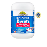 Viên nhai bổ sung Omega Nature's Way Kids Smart Omega 3 Fish Oil High DHA Trio 180 viên