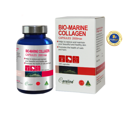 Viên uống Collagen thủy sinh Careline Bio-Marine Collagen 100 Viên