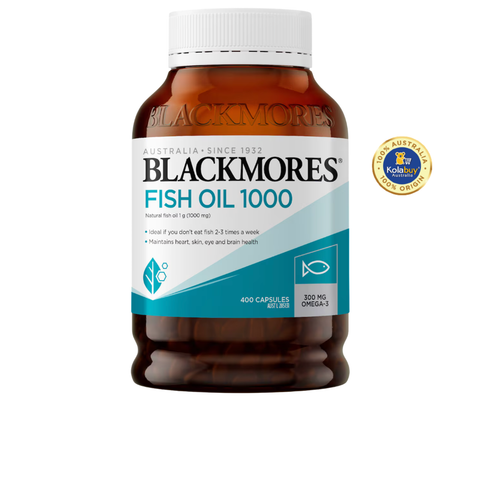 Viên uống bổ sung dầu cá Blackmores Fish Oil 1000mg 400 viên
