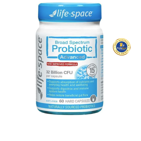 Viên uống vi sinh cho người lớn Life-Space Broad Spectrum Probiotic 60 viên