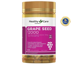 Viên uống bổ máu tinh chất nho Healthy Care Grape Seed Extract 12000 Gold Jar 300 viên
