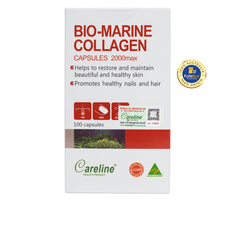 Viên uống Collagen thủy sinh Careline Bio-Marine Collagen 100 Viên