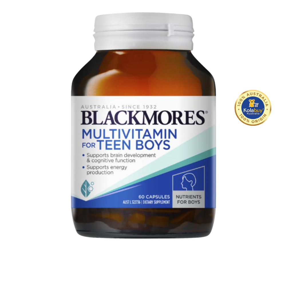 Viên uống Vitamin tổng hợp cho bé trai Blackmores Multivitamin For Teen Boys 60 viên