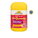 Kẹo dẻo Bổ sung Vitamin cho bé biếng ăn Nature's Way Kids Smart Vita Gummies Multi Vitamin for Fussy Eaters 60 viên