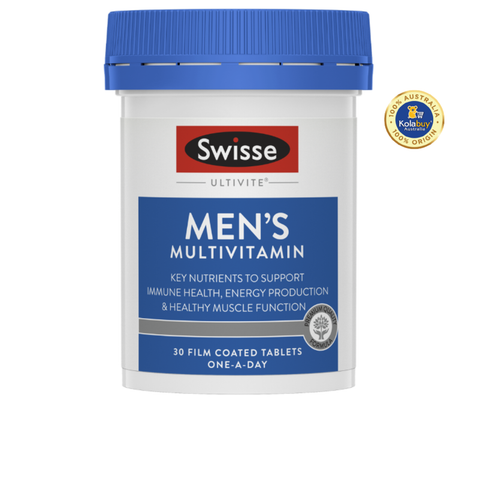 Viên uống Vitamin tổng hợp cho nam Swisse Men's Ultivite Multivitamin 30 viên